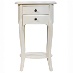 Белая тумба на фигурных ножках Shelby варинант исполнения - 1 | Loft Concept в Волгограде