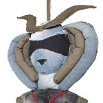 Кукла из джинсовой одежды и армейских палаток Rusalka Jeans&Tents варинант исполнения - 4 | Loft Concept в Волгограде