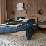 Черное матовое бра с декором под кожу Chestery варинант исполнения - 4 | Loft Concept в Волгограде