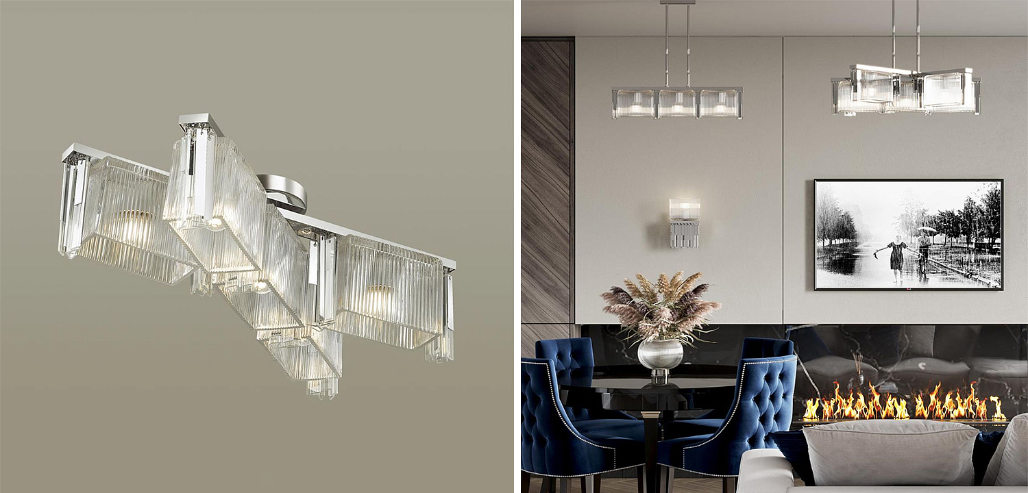 Люстра Madelen Chrome Chandelier 5 Люстра Madelen Chrome Chandelier 5 - Loft-Concept в Волгограде