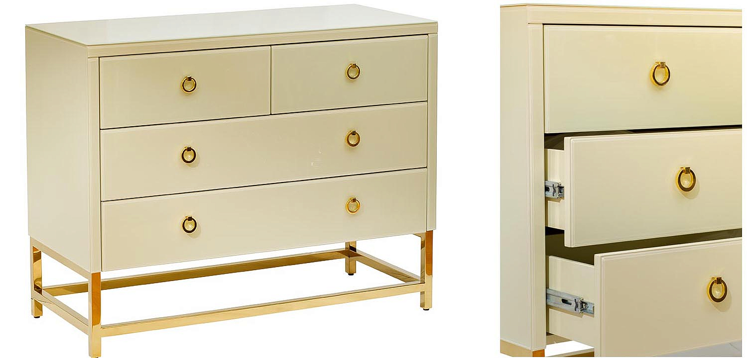 Комод в стиле модерн Marinella Beige Commode Бежевый Комод в стиле модерн Marinella Beige Commode Бежевый - Loft-Concept в Волгограде