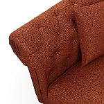 Мебельная ткань Шенилл терракотовый цвет 138 см T4-44 варинант исполнения - 9 | Loft Concept в Волгограде