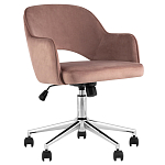 Кресло для компьютерного стола Veloury Pink варинант исполнения - 1 | Loft Concept в Волгограде