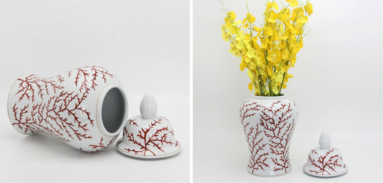 Ваза White Vase Branches Ваза White Vase Branches - Loft-Concept в Волгограде