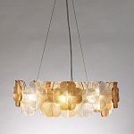 Люстра с рельефным стеклом Chandelier Ingrid варинант исполнения - 6 | Loft Concept в Волгограде