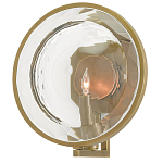 Бра круглое с прозрачным рельефным плафоном Crystal Prism варинант исполнения - 2 | Loft Concept в Волгограде