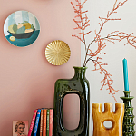 Статуэтка керамическая зеленого цвета Majero варинант исполнения - 4 | Loft Concept в Волгограде