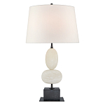 Настольная лампа на фигурном мраморном основании Conundrum варинант исполнения - 1 | Loft Concept в Волгограде