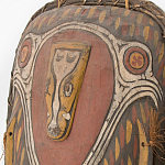 Деревянная расписная маска ручной работы Great Papuan Mask варинант исполнения - 3 | Loft Concept в Волгограде