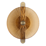 Бра с круглым стеклянным плафоном Gingham варинант исполнения - 2 | Loft Concept в Волгограде