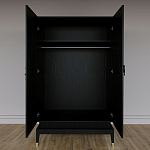 Платяной шкаф Elsa Dreams Black с 2-мя фасадами варинант исполнения - 3 | Loft Concept в Волгограде