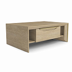 Стол журнальный с ящиками и открытыми полками Flowchart варинант исполнения - 2 | Loft Concept в Волгограде