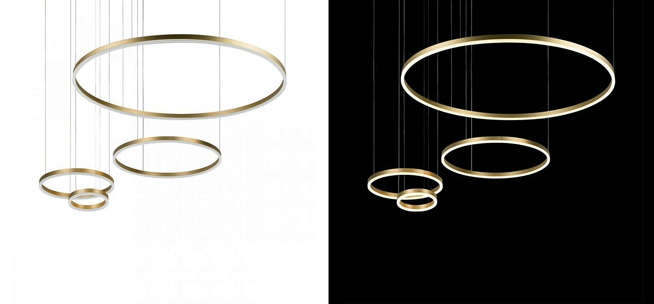 Люстра Neo Circles Gold II Люстра Neo Circles Gold II - Loft-Concept в Волгограде