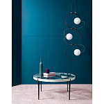 Дизайнерский круглый кофейный стол со стеклянной столешницей Gio Ponti D.555.1 Coffee Table варинант исполнения - 2 | Loft Concept в Волгограде