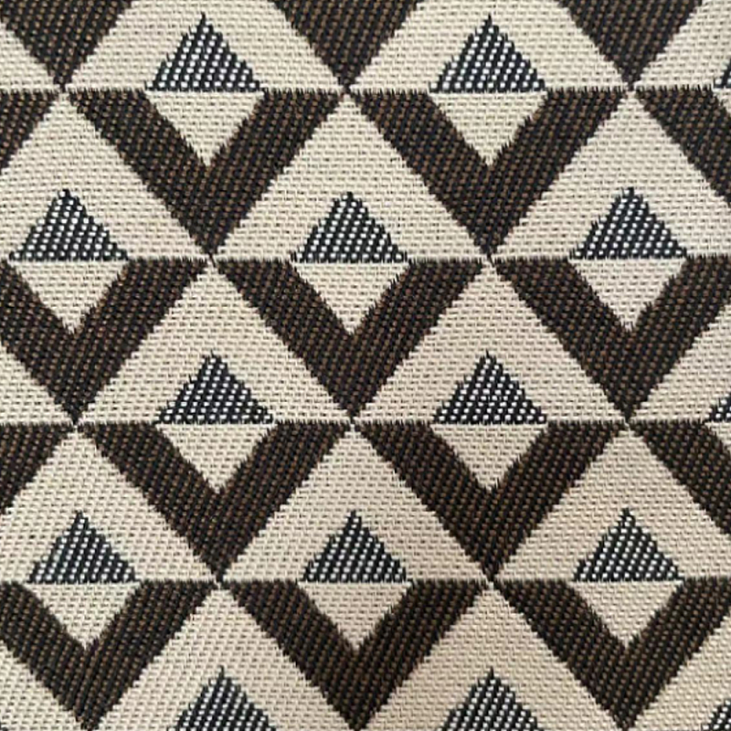 Мебельная ткань Жаккард коричневый принт 145 см T2-65  в Волгограде | Loft Concept 