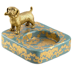 Пепельница фарфоровая Dog варинант исполнения - 1 | Loft Concept в Волгограде