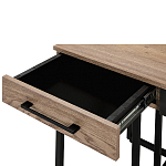 Стол рабочий в стиле лофт с ящиками и системой хранения Urban Style Space варинант исполнения - 5 | Loft Concept в Волгограде