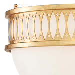 Подвесной светильник с фактурным золотым каркасом Exceptional Classic Design варинант исполнения - 2 | Loft Concept в Волгограде