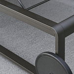 Шезлонг на металлическом каркасе с регулируемой спинкой GUELL Sunbed варинант исполнения - 6 | Loft Concept в Волгограде