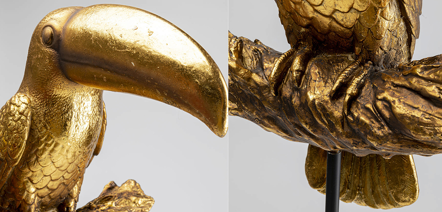 Статуэтка Golden Tukan on a stand - Loft-Concept в Волгограде