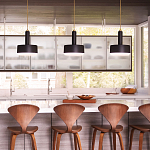 Подвесной светильник цилиндрический с белым плафоном Hinkley варинант исполнения - 11 | Loft Concept в Волгограде