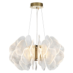 Люстра с декором в виде крупных рельефных лепестков 80 см Ethereal Bloom варинант исполнения - 4 | Loft Concept в Волгограде