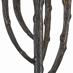 Торшер с цилиндрическим абажуром на каркасе в виде корня растения Curling Light варинант исполнения - 1 | Loft Concept в Волгограде