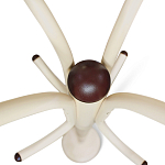 Вешалка напольная бежевая с 4-мя металлическими крючками Noble Branches варинант исполнения - 4 | Loft Concept в Волгограде