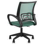 Офисное кресло с основанием из черного пластика Desk chairs Green варинант исполнения - 5 | Loft Concept в Волгограде