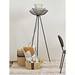 Торшер с трехъярусным плафоном из металлической сетки Metal Mesh Floor Lamp варинант исполнения - 3 | Loft Concept в Волгограде