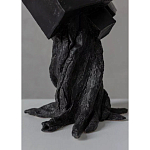 Скульптура «Окаменелый рост», Черный объект варинант исполнения - 3 | Loft Concept в Волгограде