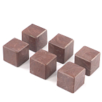 Камни для охлаждения виски из красного лемезита Natural Stone Cube варинант исполнения - 3 | Loft Concept в Волгограде