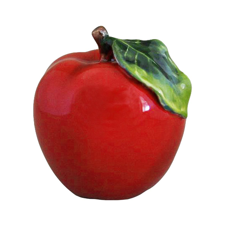 Статуэтка Porcelain Apple Красный Статуэтка Porcelain Apple Красный в Волгограде | Loft Concept