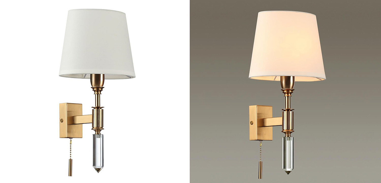 Бра Ramona White Wall Lamp Бра Ramona White Wall Lamp - Loft-Concept в Волгограде