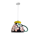 Подвесные светильники в виде чаши с цветочным орнаментом Flower Reversal варинант исполнения - 3 | Loft Concept в Волгограде