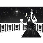 Megan Hess. Te Lttle Blk Dess варинант исполнения - 3 | Loft Concept в Волгограде