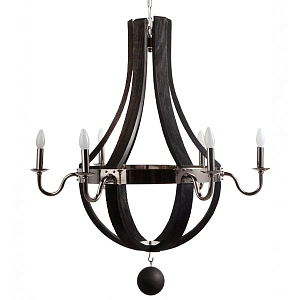 Люстра Wine Barrel chandelier Polished nickel