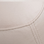 Кресло без подлокотников бежевое с принтом Macrocosm варинант исполнения - 4 | Loft Concept в Волгограде