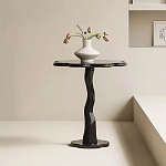 Дизайнерский журнальный стол в виде чёрного цветка Ludox варинант исполнения - 1 | Loft Concept в Волгограде