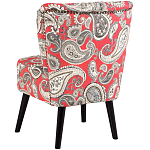 Кресло Harper Paisley Armchair Red варинант исполнения - 7 | Loft Concept в Волгограде