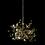 Подвесной светильник с металлическими круглыми элементами Terzani Argent варинант исполнения - 7 | Loft Concept в Волгограде