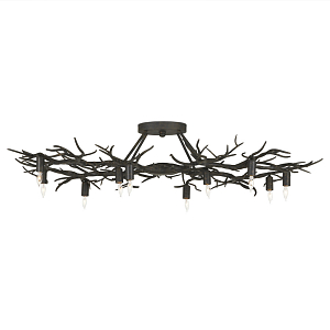 Потолочная люстра круглая в виде веток Branched Tree Chandeliers