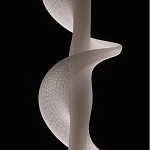 Люстра с белым скрученным плафоном Golden Swirl варинант исполнения - 6 | Loft Concept в Волгограде