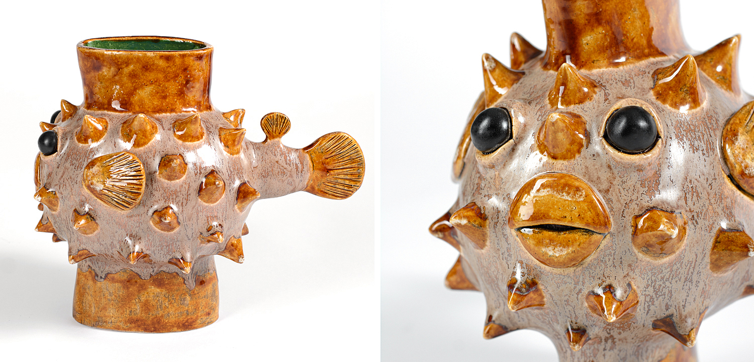 Ваза Puffer Fish Vase Ваза Puffer Fish Vase - Loft-Concept в Волгограде