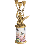 Фарфоровый подсвечник Лебедь с ангелом Asse варинант исполнения - 1 | Loft Concept в Волгограде