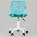 Яркий компьютерный стул Tropica Turquoise варинант исполнения - 4 | Loft Concept в Волгограде