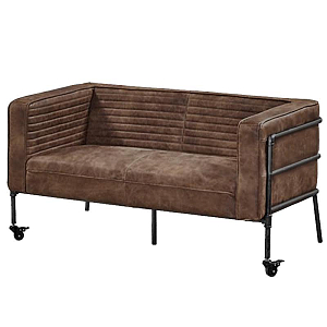 Диван Desmond Loveseat Grain Leather