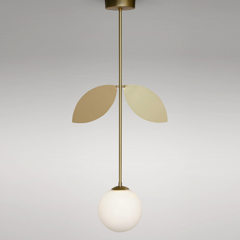 Люстра Areti Plant Pendant Золотой Белый Люстра Areti Plant Pendant Золотой Белый в Волгограде | Loft Concept