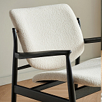 Кресло с каркасом и ножками из древесины и мягкими сиденьем и спинкой Venice варинант исполнения - 8 | Loft Concept в Волгограде