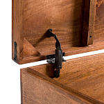 Деревянный сундук из массива манго Mango Wooden Chest Brown варинант исполнения - 3 | Loft Concept в Волгограде